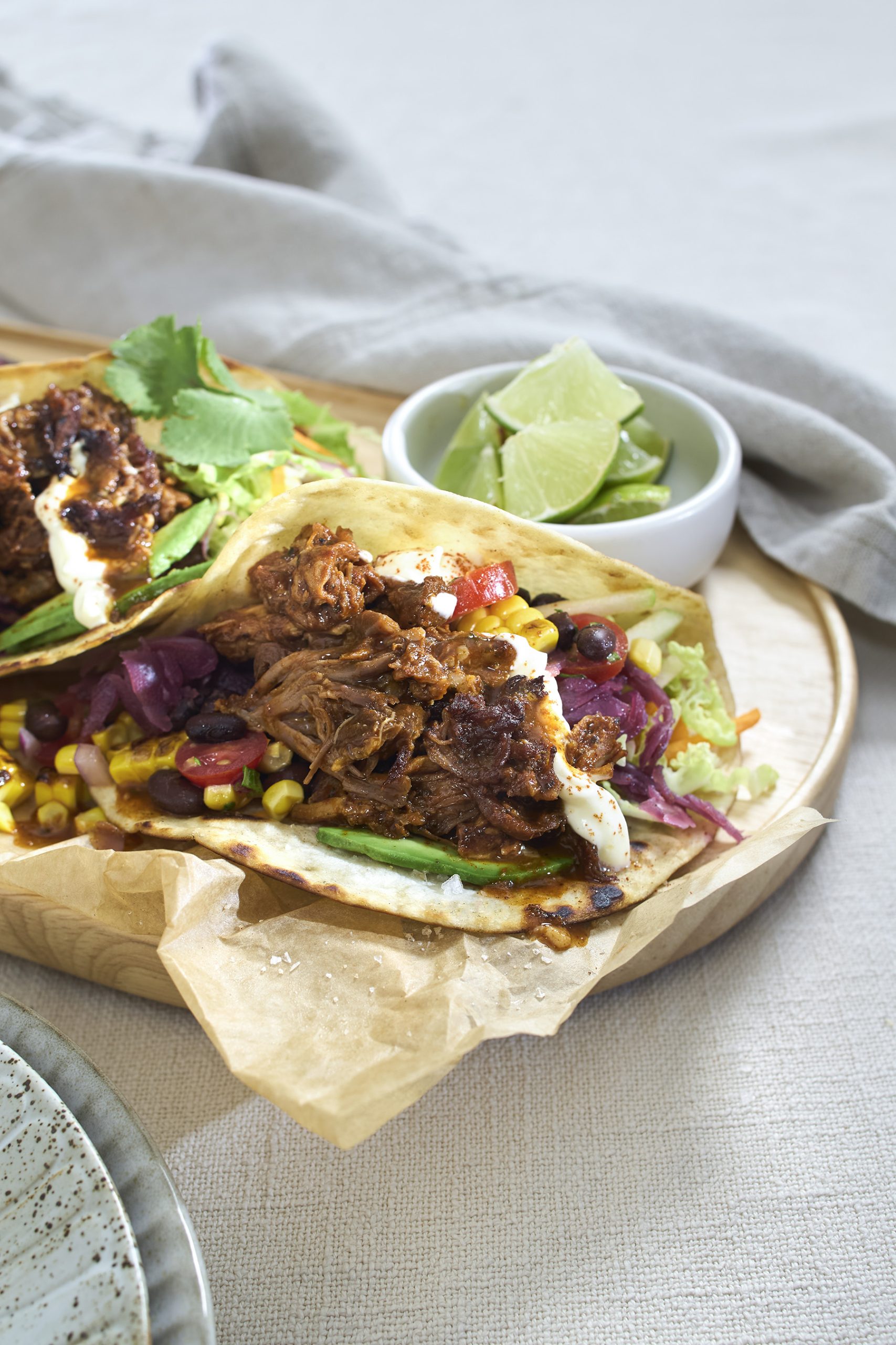 Ready-to-Heat Pulled Pork Tacos