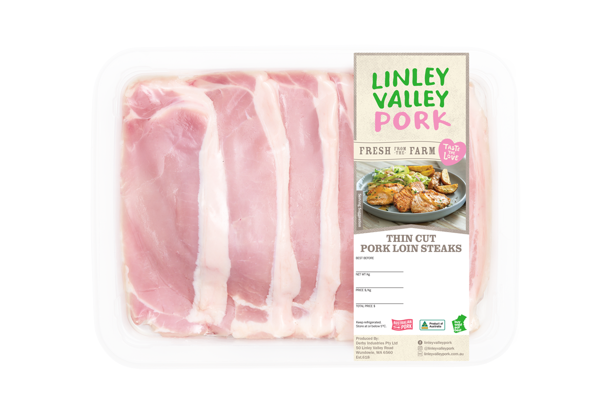 Thin Cut Pork Loin Steaks