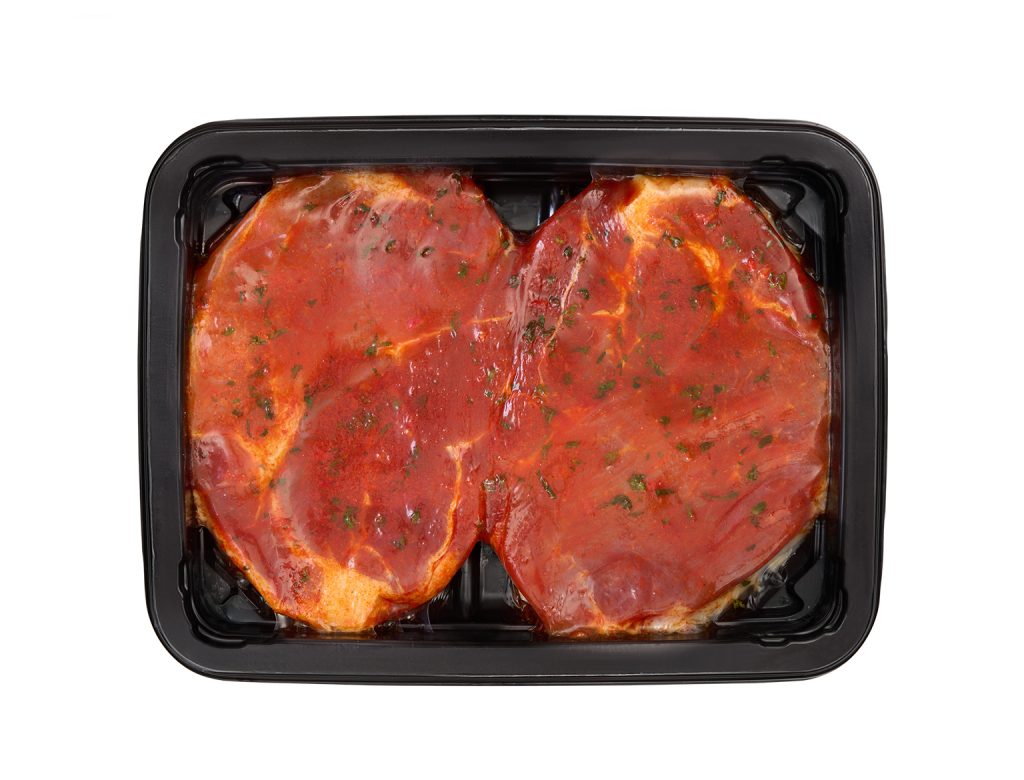 Pork Scotch Fillet with Honey, Sriracha and Lime Glaze